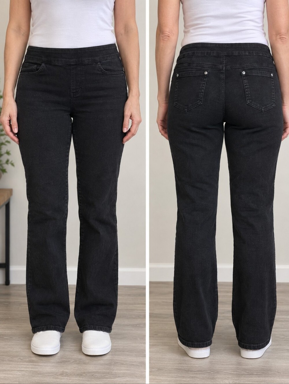 Size 12P  Northern reflection black jeans